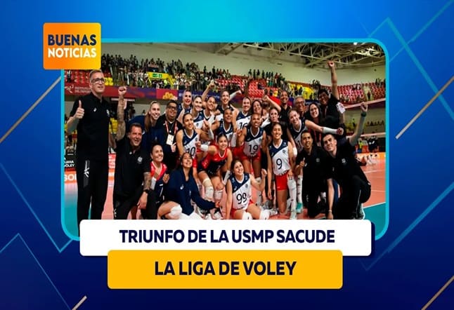 TRIUNFO DE LA USMP SACUDE LA LIGA DE VÓLEY